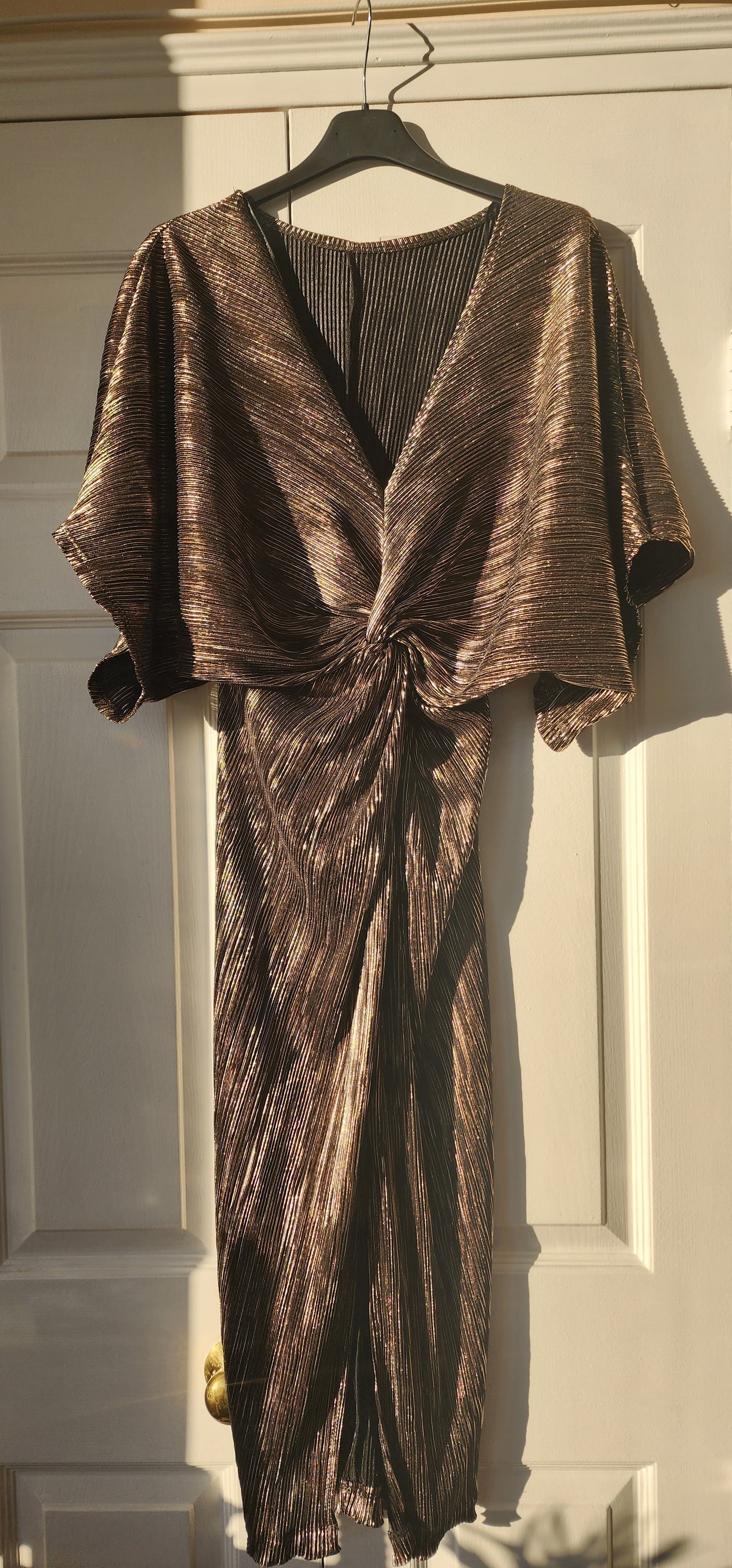 Dress Metallic Gold