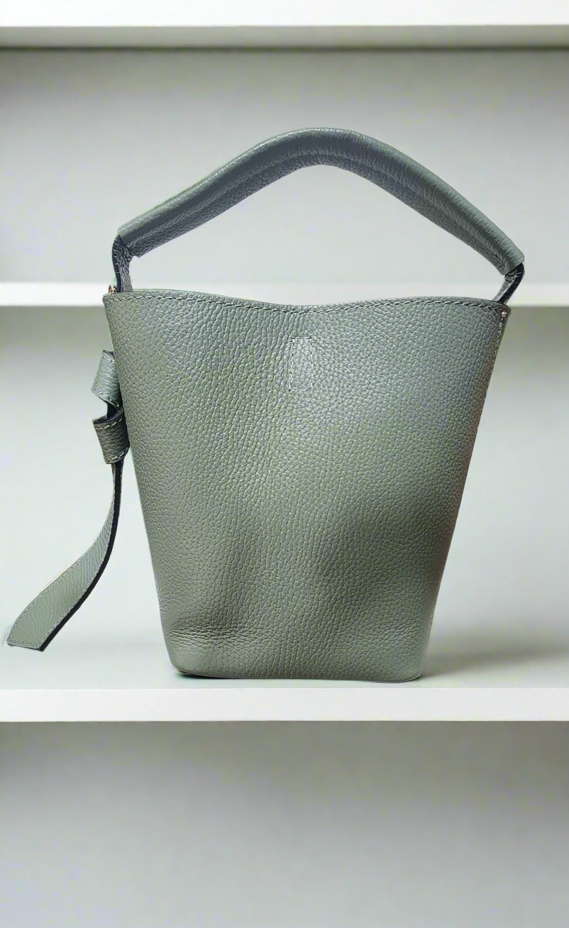 Bag Bucket Italian leather