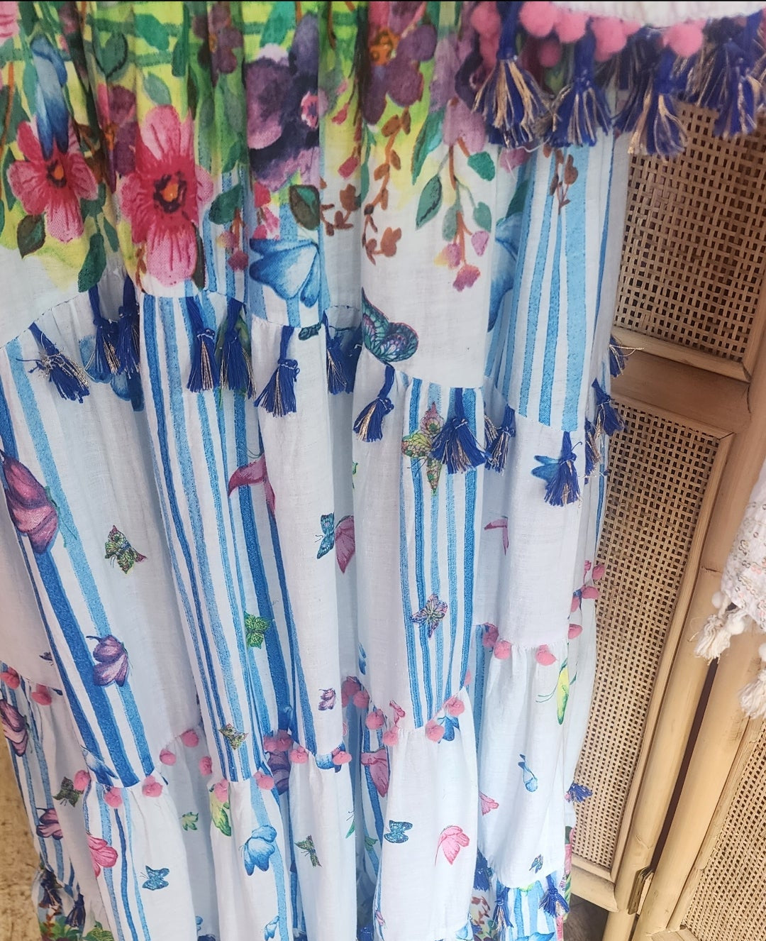 Amalfi  Butterfly and floral 2 pc