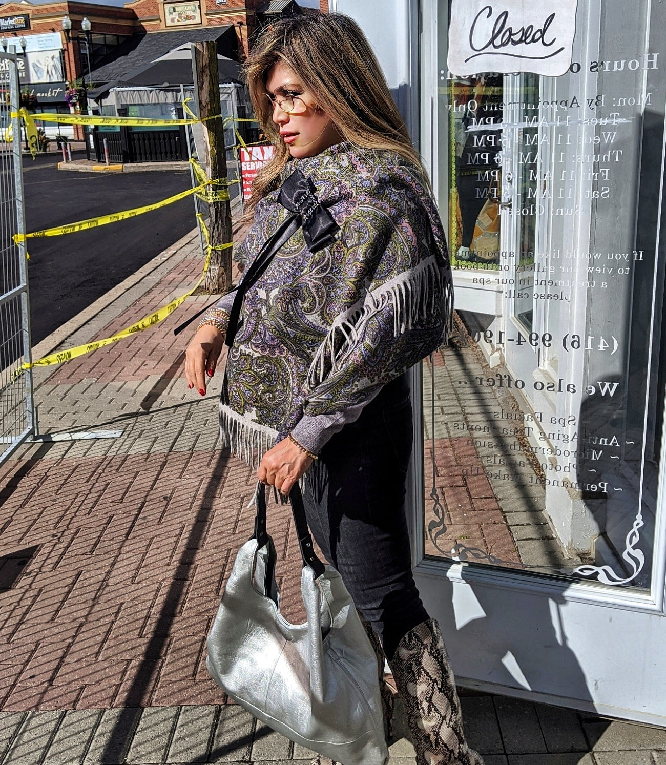 Shawl cashmere double sided