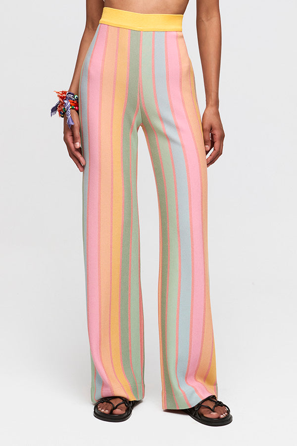 Barcelona 2025 candy stripe lounge set