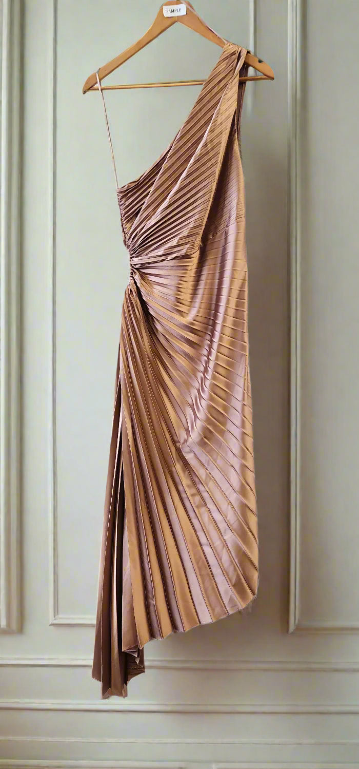 Dress Asymmetrical fan dress