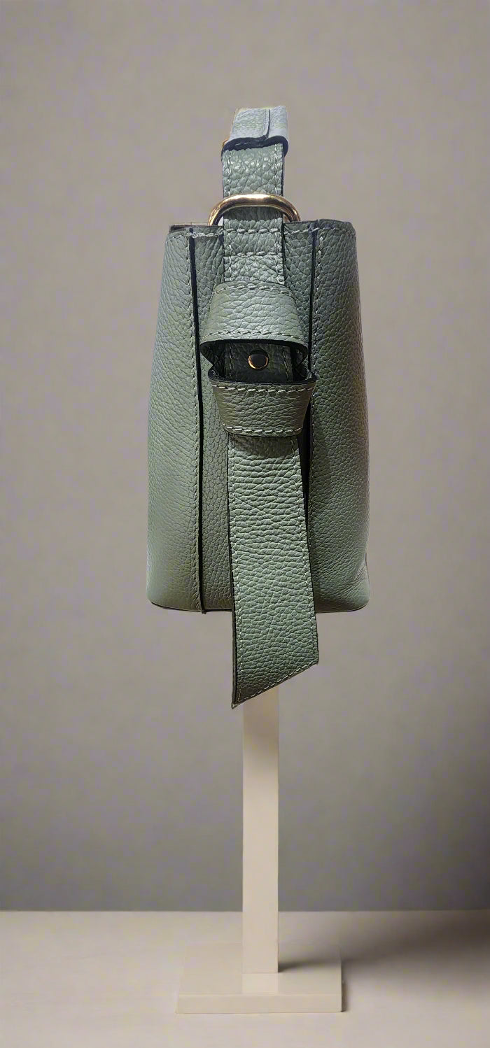 Bag Bucket Italian leather