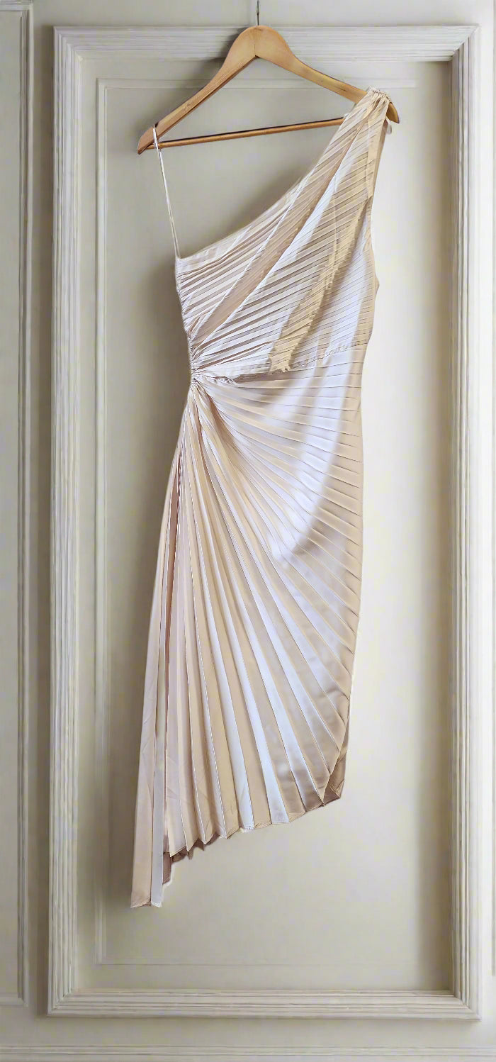 Dress Asymmetrical fan dress