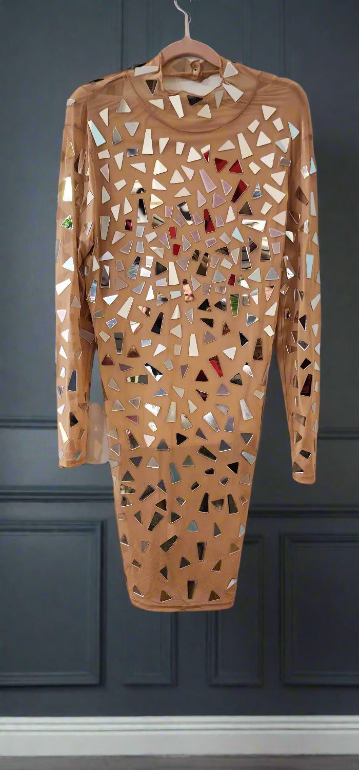 Dress Mirrored body con dress