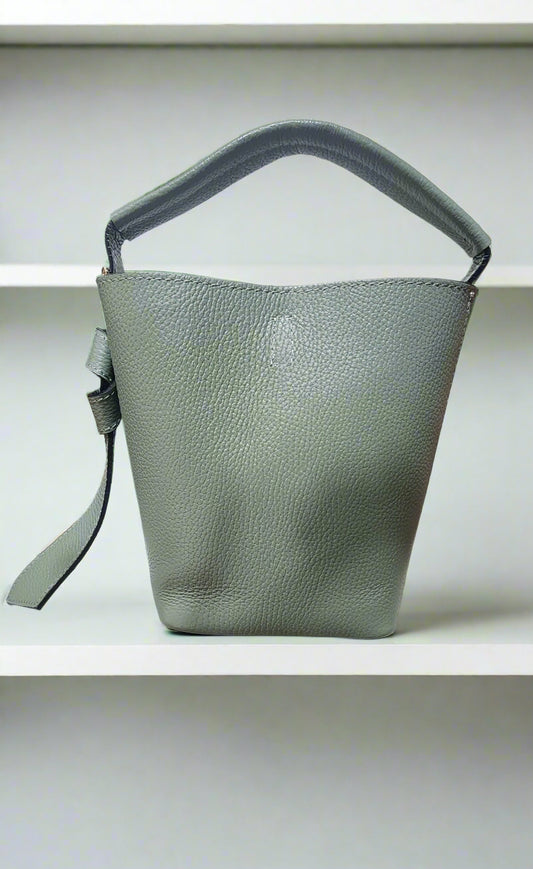 Bag Bucket Italian leather